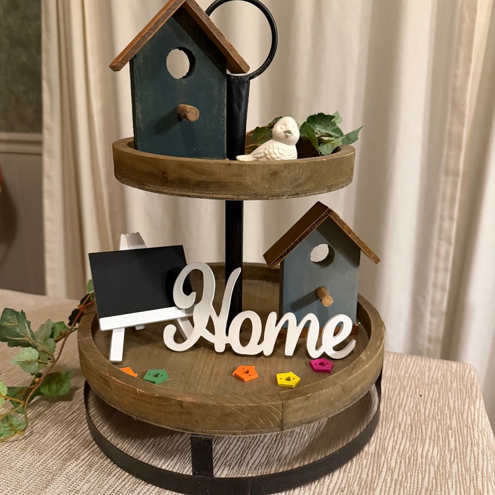 Farmhouse Tiered Tray